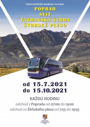 ZAVEDENIE LETNÉHO TURISTICKĚHO SPOJA POD TATRAMI Z POPRADU NA ŠTRBSKÉ PLESO 1
