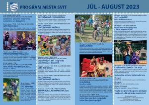 Program kulttúrneho leta plagát