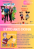 Plagát, leto ako doma 