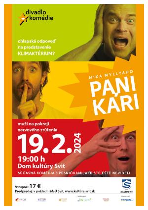 plagát, panikári, divadlo, predstavenie 