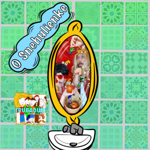 Plagát, detské divadielko, o snehulienke