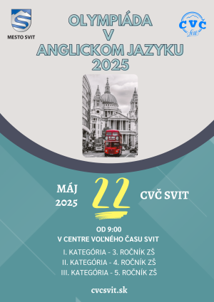 Plagát na podujatie