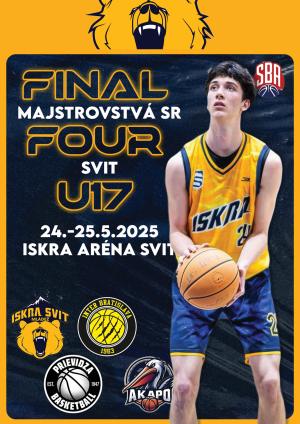 Plagát U17 basketbal